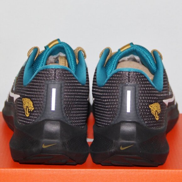 Nike Air Zoom Pegasus 40 Jacksonville Jaguars Running Shoes Mens 9